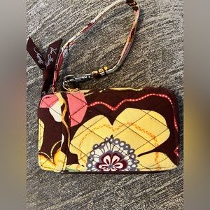 Vera Bradley Wristlet / ID / Cellphone Purse
